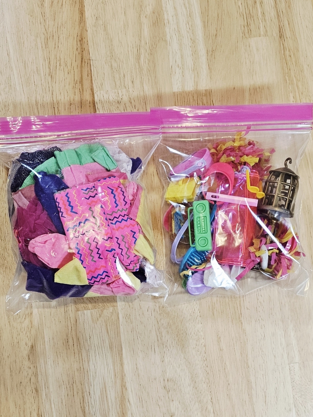 Barbie Bundle 2 Bags Clothes + Accessories